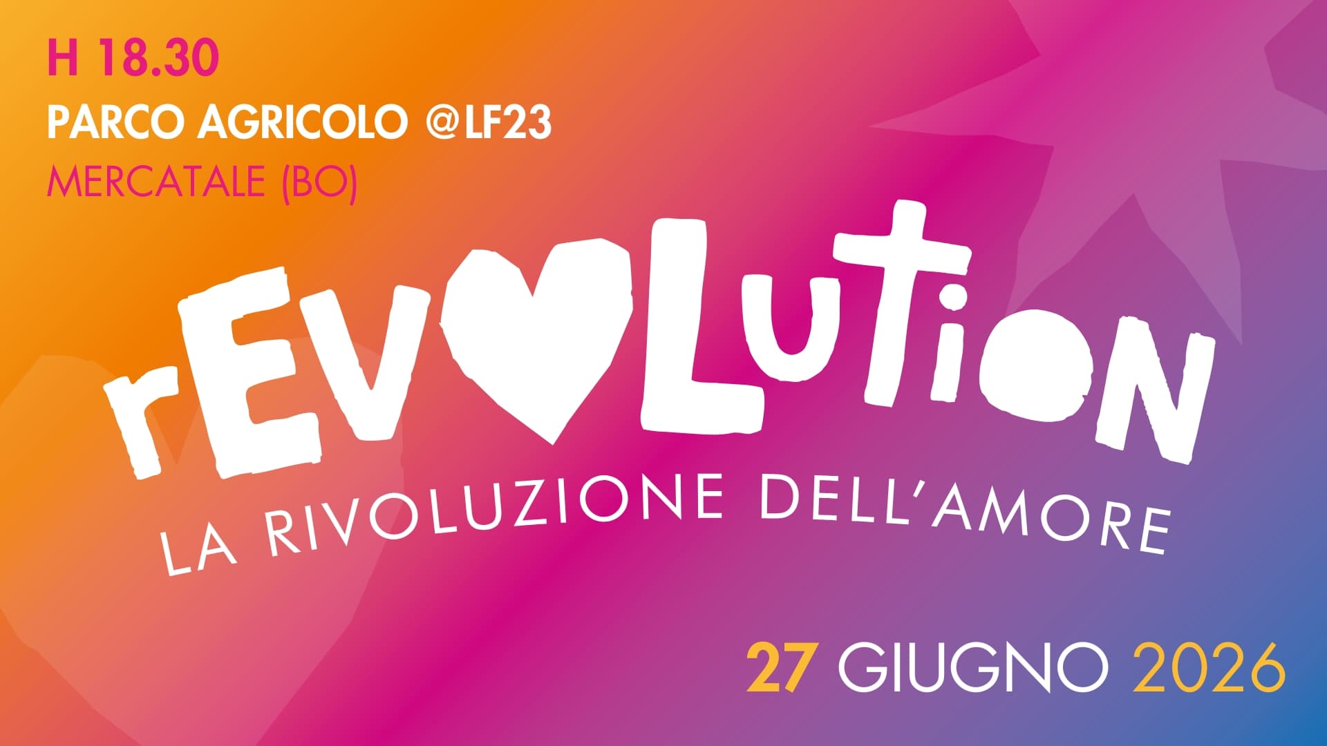 La Rivoluzione dell' Amore