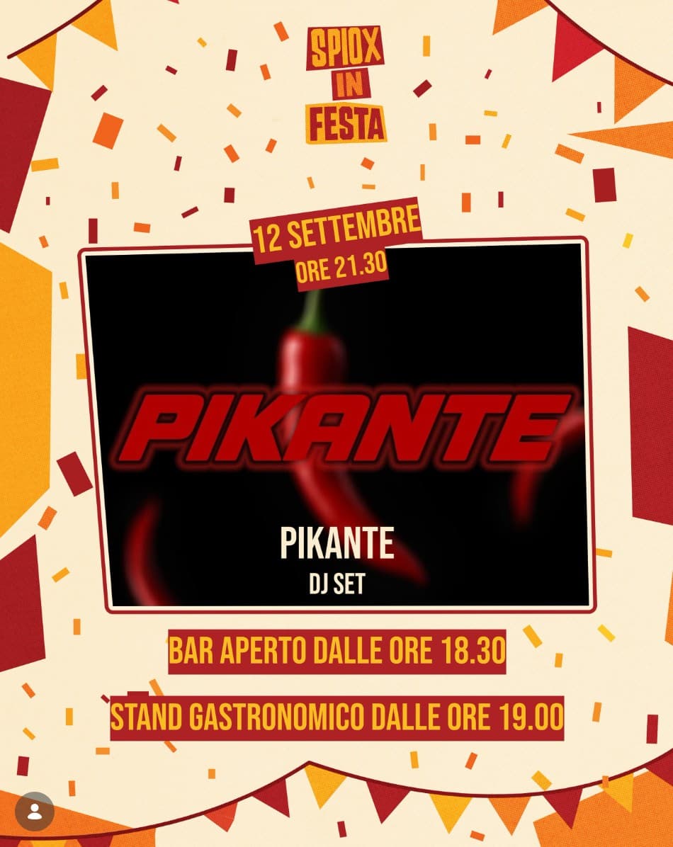 Serata 12 settembre